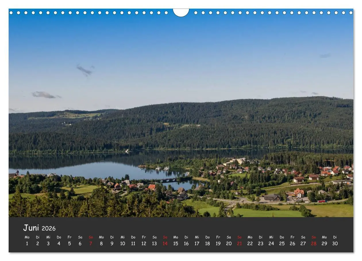 Bild: 9783457854235 | Schluchsee Naturpark Südschwarzwald (Wandkalender 2026 DIN A3...