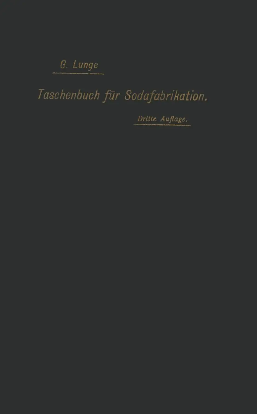 Cover: 9783642984235 | Taschenbuch für die Soda-, Pottasche- und Ammoniak-Fabrikation | Buch