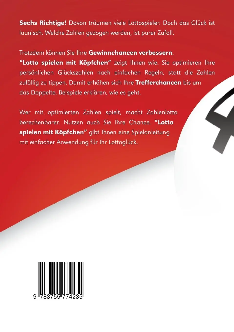 Rückseite: 9783755774235 | Lotto spielen mit Köpfchen | Tizian Berg | Taschenbuch | Paperback