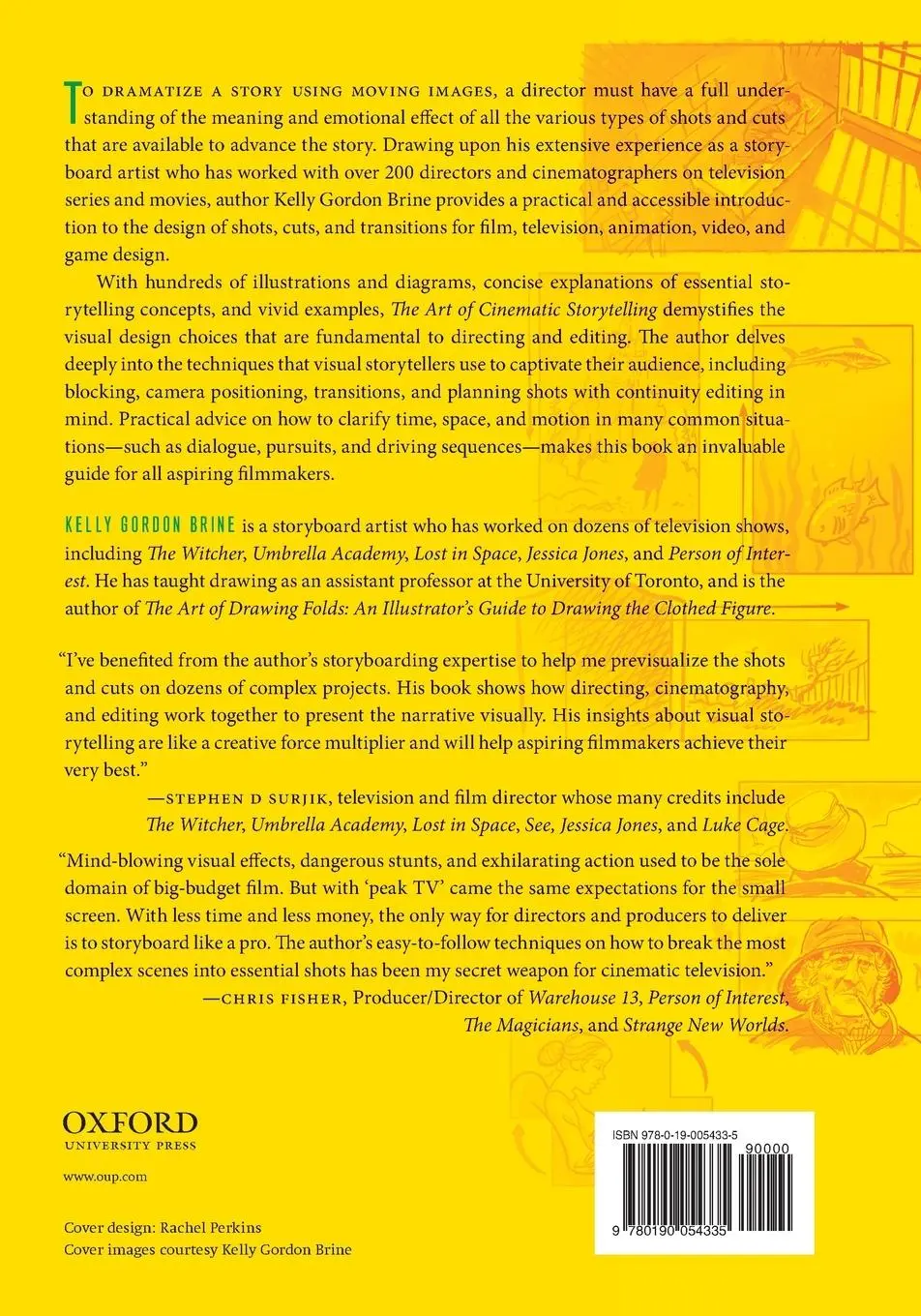 Rückseite: 9780190054335 | The Art of Cinematic Storytelling | Kelly Gordon Brine | Taschenbuch