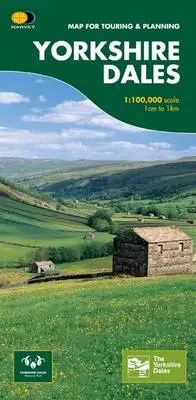 Cover: 9781851374335 | Yorkshire Dales | Map for Touring and Planning | (Land-)Karte | 2007
