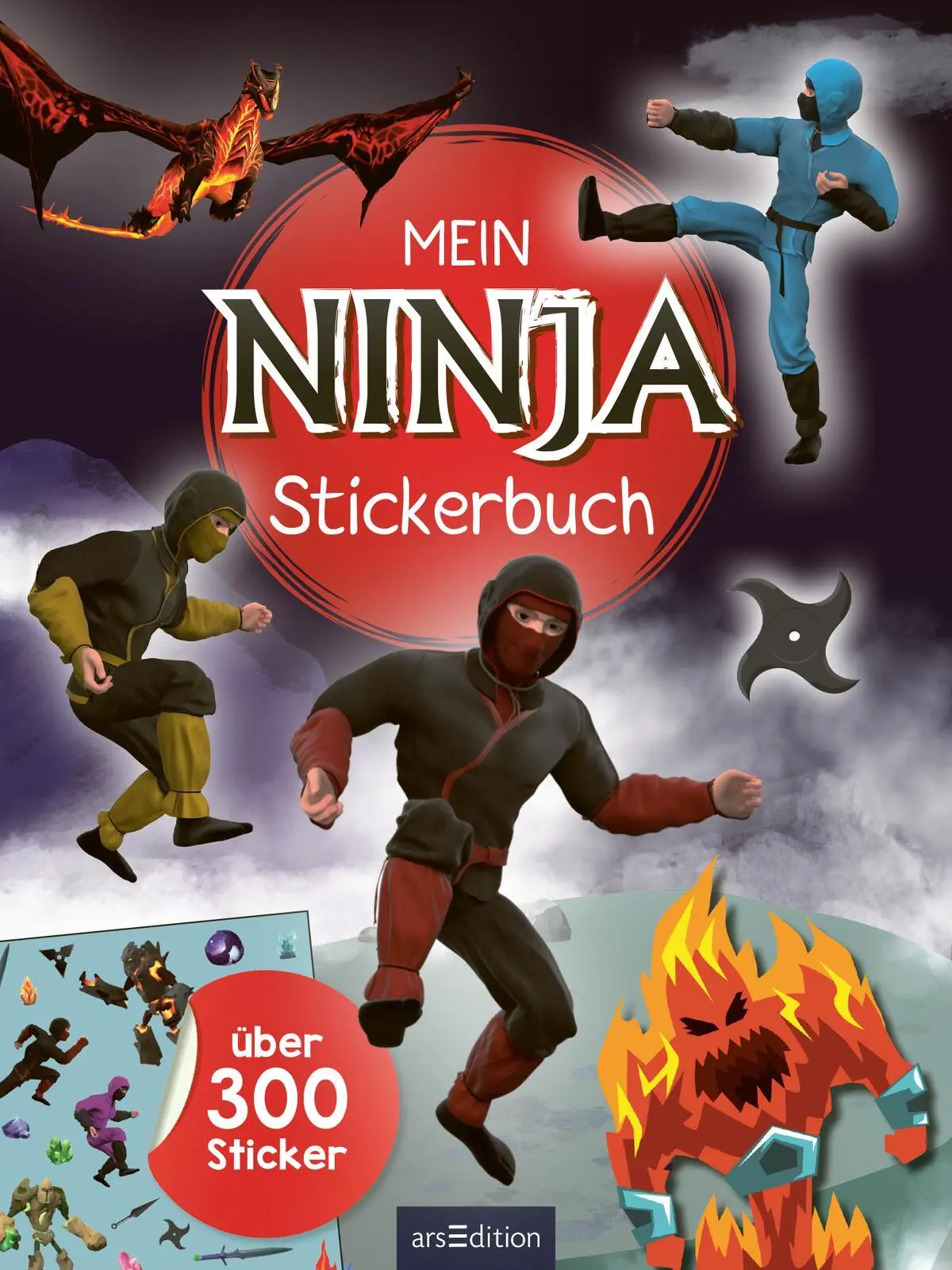 Bild: 9783845854335 | Mein Ninja-Stickerbuch | Über 300 Sticker | Timo Schumacher | Buch