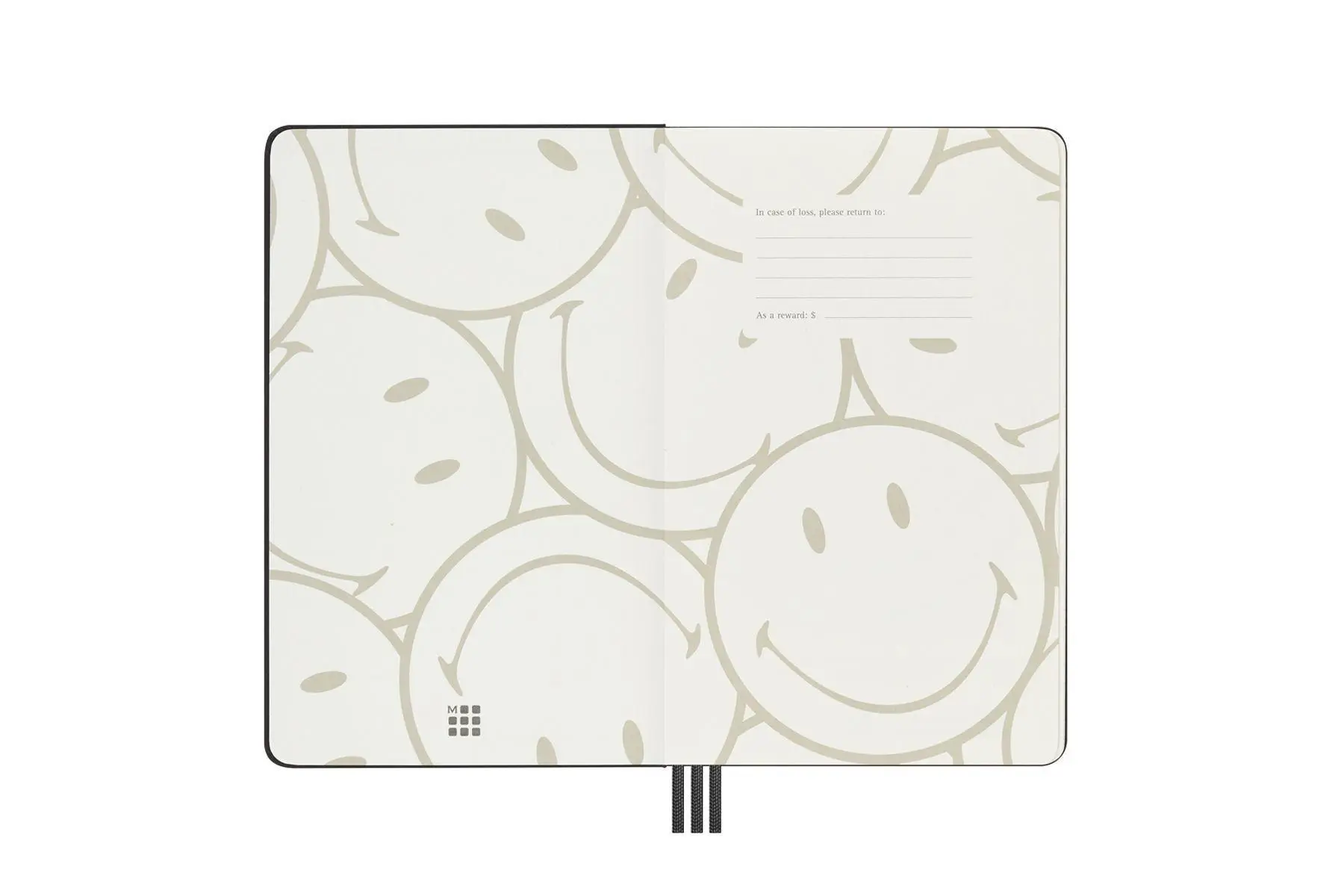 Bild: 8056598854435 | Moleskine Undatierter Kalender - Smiley, Large/A5, Smiley Logo | Buch