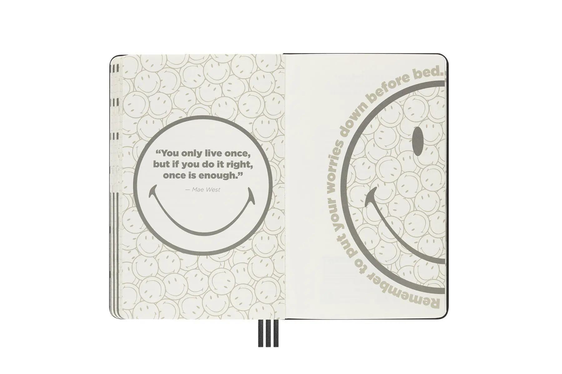 Bild: 8056598854435 | Moleskine Undatierter Kalender - Smiley, Large/A5, Smiley Logo | Buch