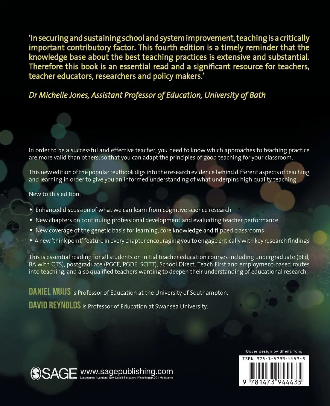 Rückseite: 9781473944435 | Effective Teaching | Evidence and Practice | Daniel Muijs (u. a.)