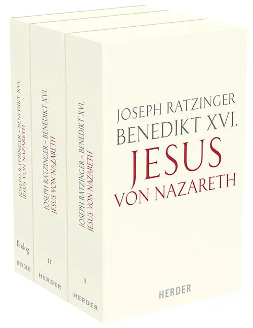 Cover: 9783451034435 | Jesus von Nazareth | 3 Bände, Taschenbuchausgabe | Joseph Ratzinger