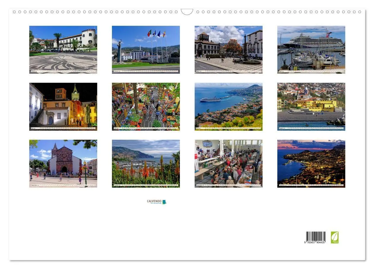 Bild: 9783457904435 | Funchal - Die Hauptstadt von Madeira (Wandkalender 2026 DIN A2...