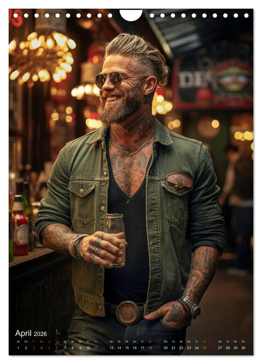 Bild: 9783516304435 | Tattoos Kunst auf der Haut (Wandkalender 2026 DIN A4 hoch),...