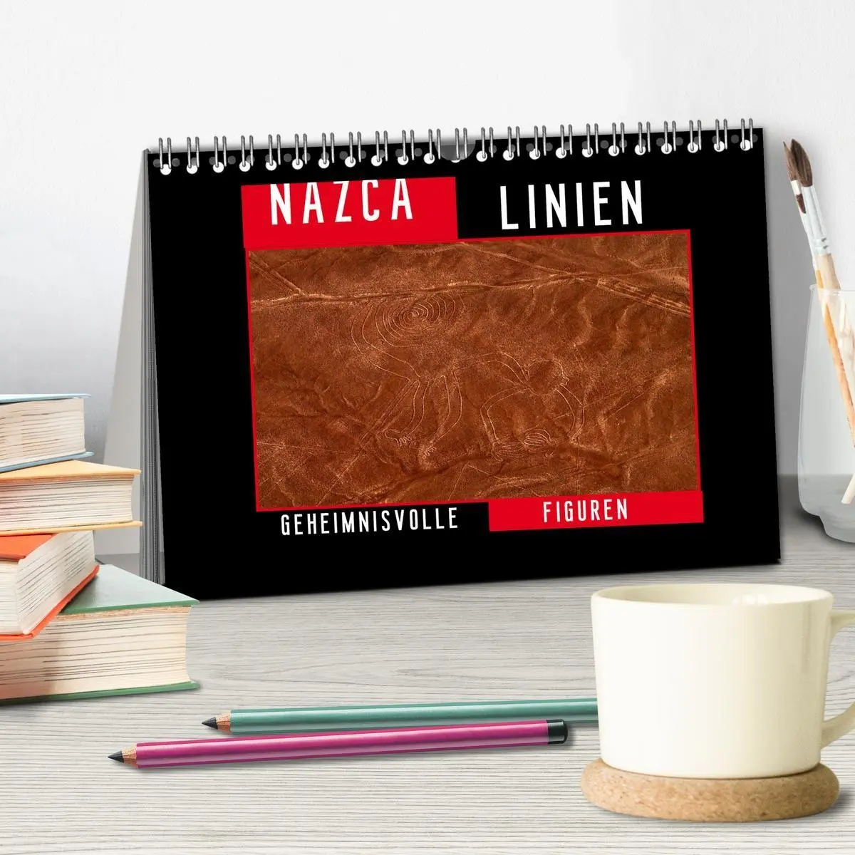 Bild: 9783594214435 | Die NAZCA Linien - Geheimnisvolle Figuren (Tischkalender 2027 DIN...