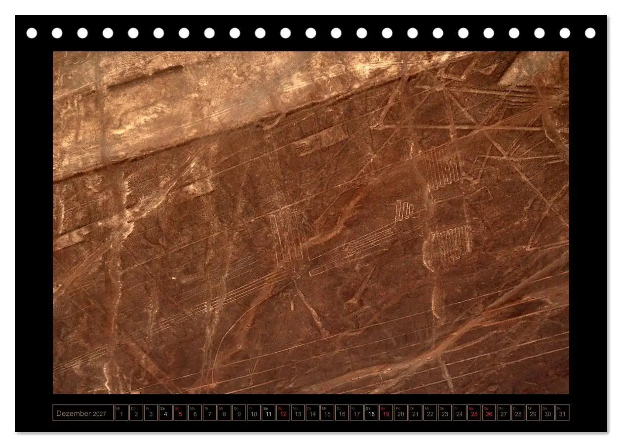 Bild: 9783594214435 | Die NAZCA Linien - Geheimnisvolle Figuren (Tischkalender 2027 DIN...