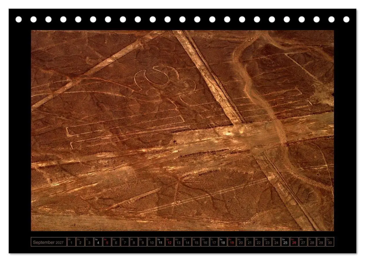 Bild: 9783594214435 | Die NAZCA Linien - Geheimnisvolle Figuren (Tischkalender 2027 DIN...