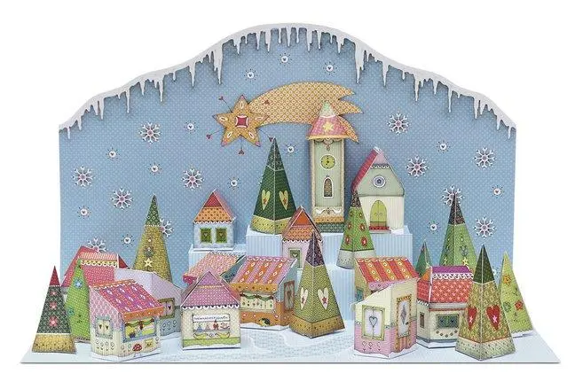 Bild: 9783782794435 | "Adventskalender ""Zauberhafter Weihnachtsmarkt""" | Korsch Verlag