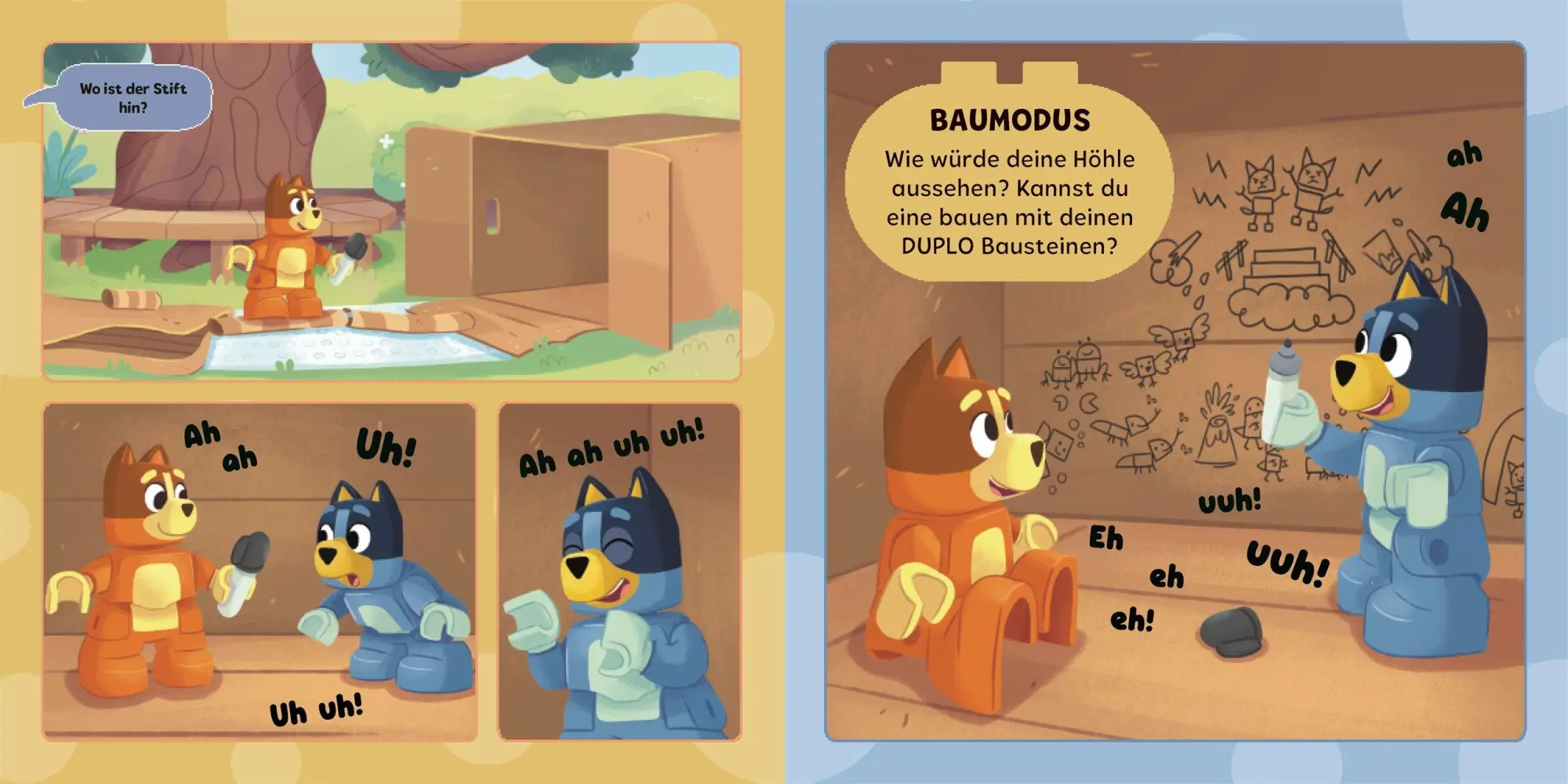 Bild: 9783831054435 | LEGO DUPLO Bluey Verpackung. Ein Bilderbuch | Lego Stories | Buch