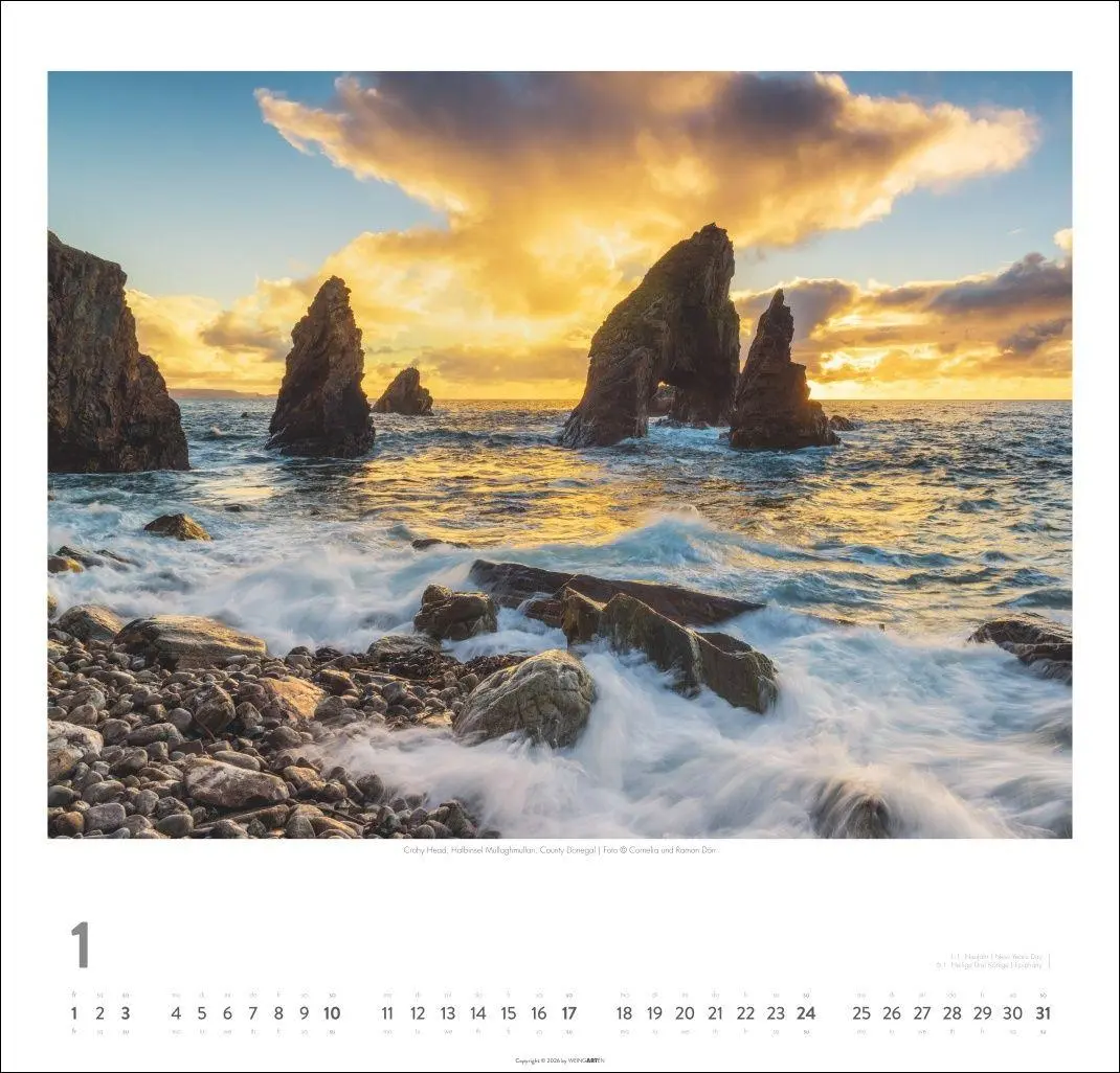 Bild: 9783839904435 | Irland Kalender 2027 - Die grüne Insel | Cornelia Dörr | Kalender