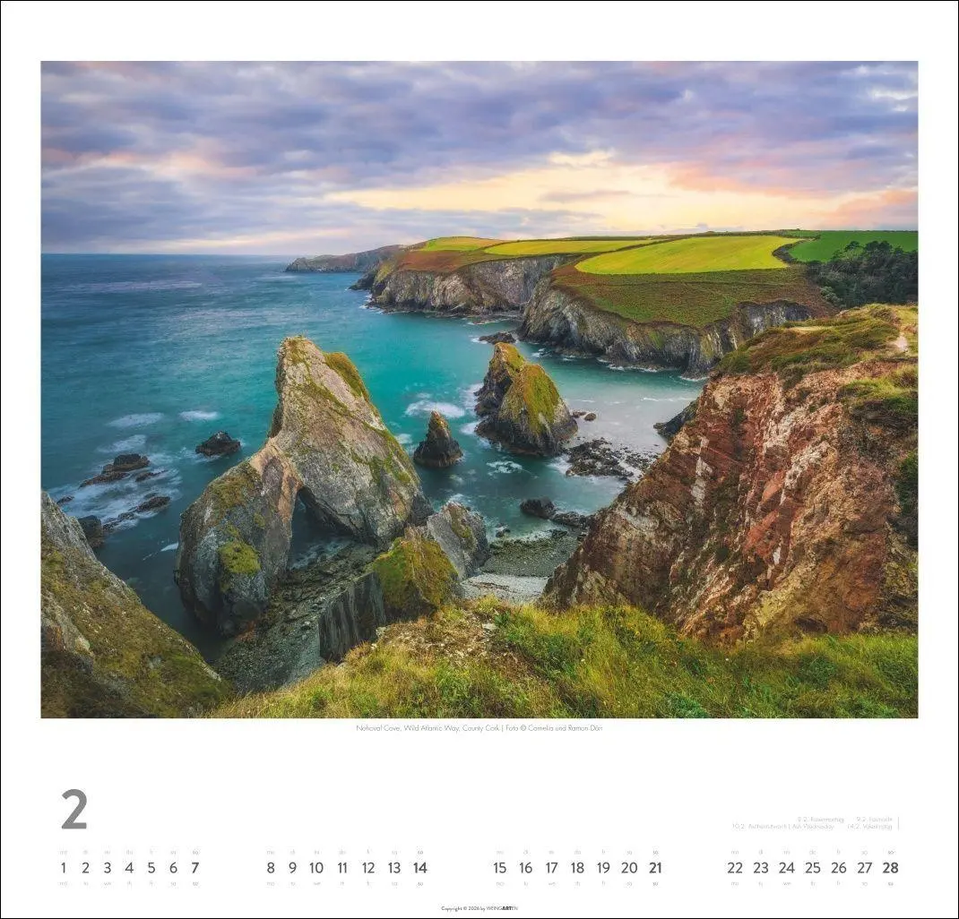 Bild: 9783839904435 | Irland Kalender 2027 - Die grüne Insel | Cornelia Dörr | Kalender