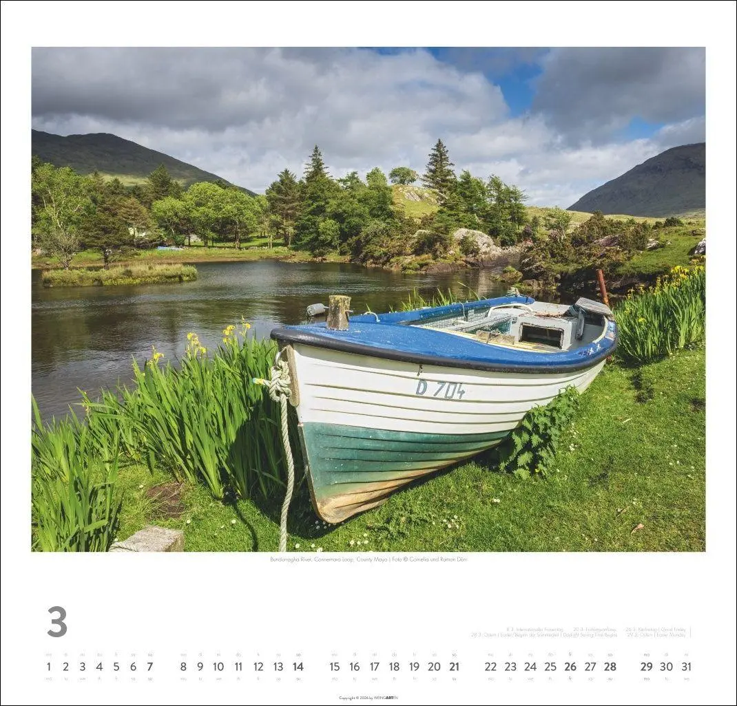 Bild: 9783839904435 | Irland Kalender 2027 - Die grüne Insel | Cornelia Dörr | Kalender