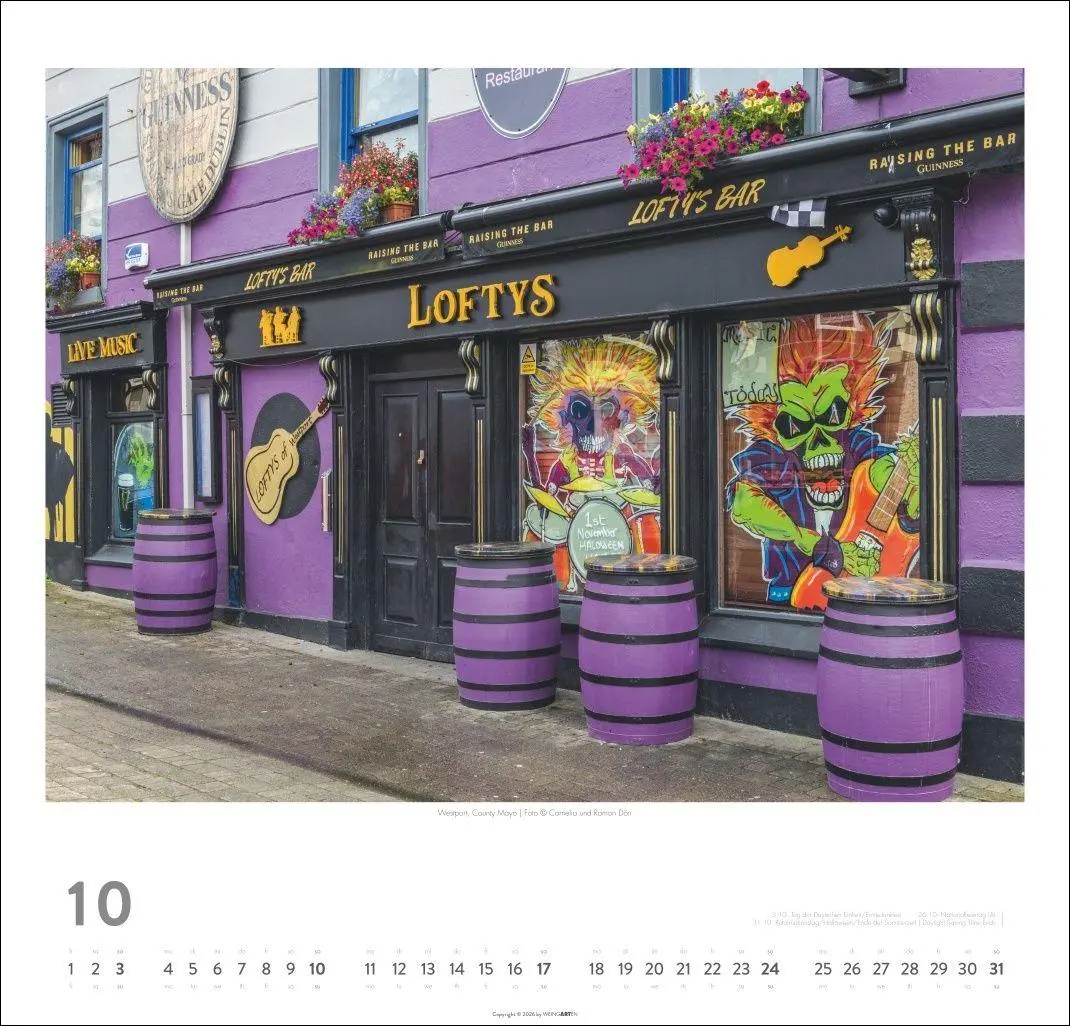 Bild: 9783839904435 | Irland Kalender 2027 - Die grüne Insel | Cornelia Dörr | Kalender