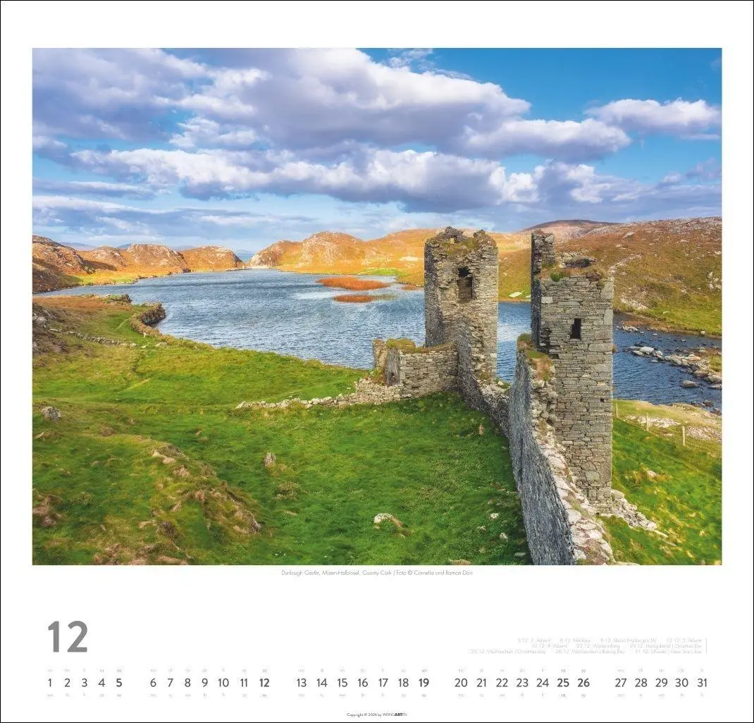 Bild: 9783839904435 | Irland Kalender 2027 - Die grüne Insel | Cornelia Dörr | Kalender