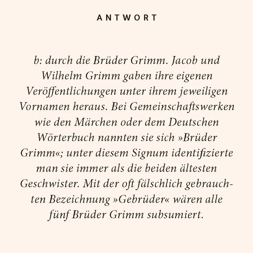 Bild: 9783899784435 | Grimms-Märchen-Quiz | 100 Fragen und Antworten | Heinz Rölleke | Buch