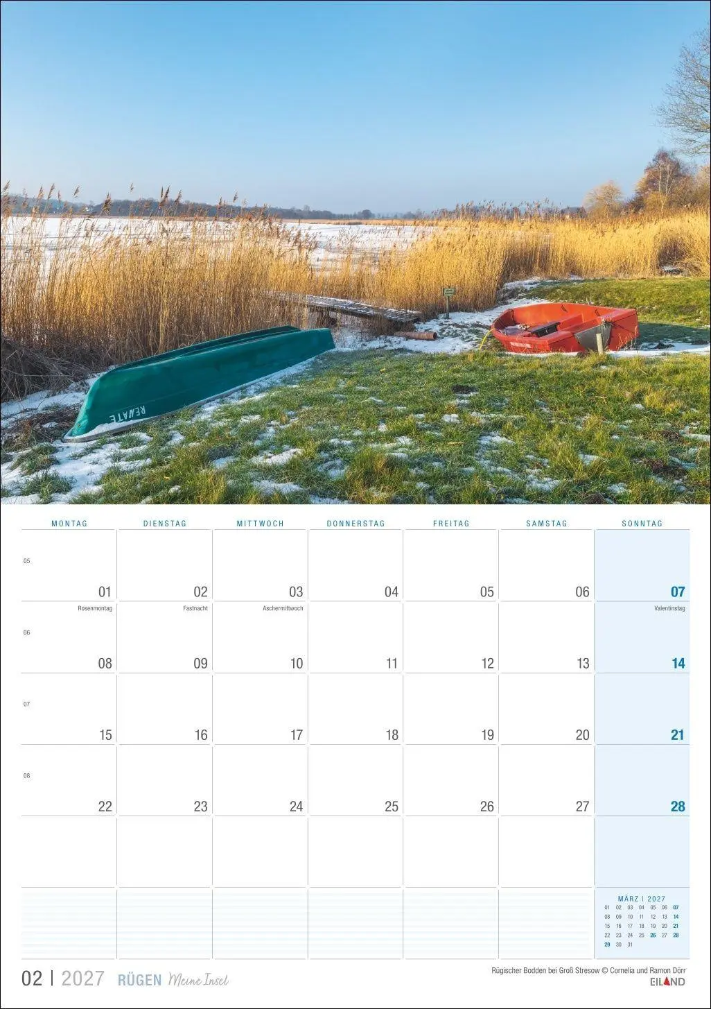 Bild: 9783964024435 | Rügen ...meine Insel Kalender 2027 | Eiland | Kalender | 13 S. | 2027