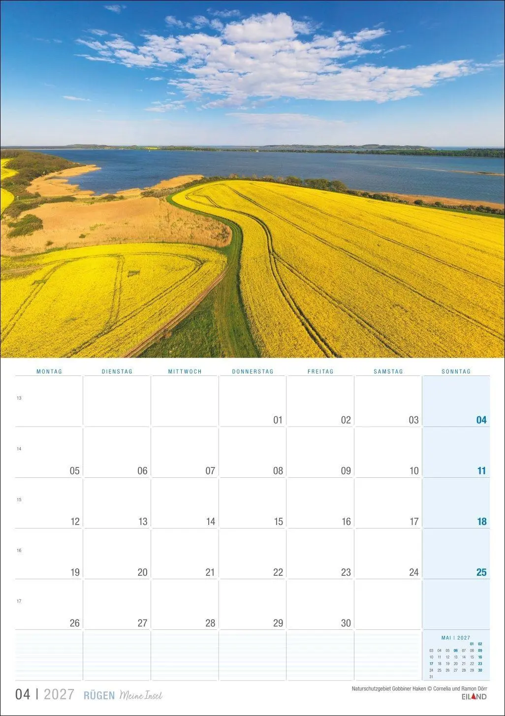 Bild: 9783964024435 | Rügen ...meine Insel Kalender 2027 | Eiland | Kalender | 13 S. | 2027