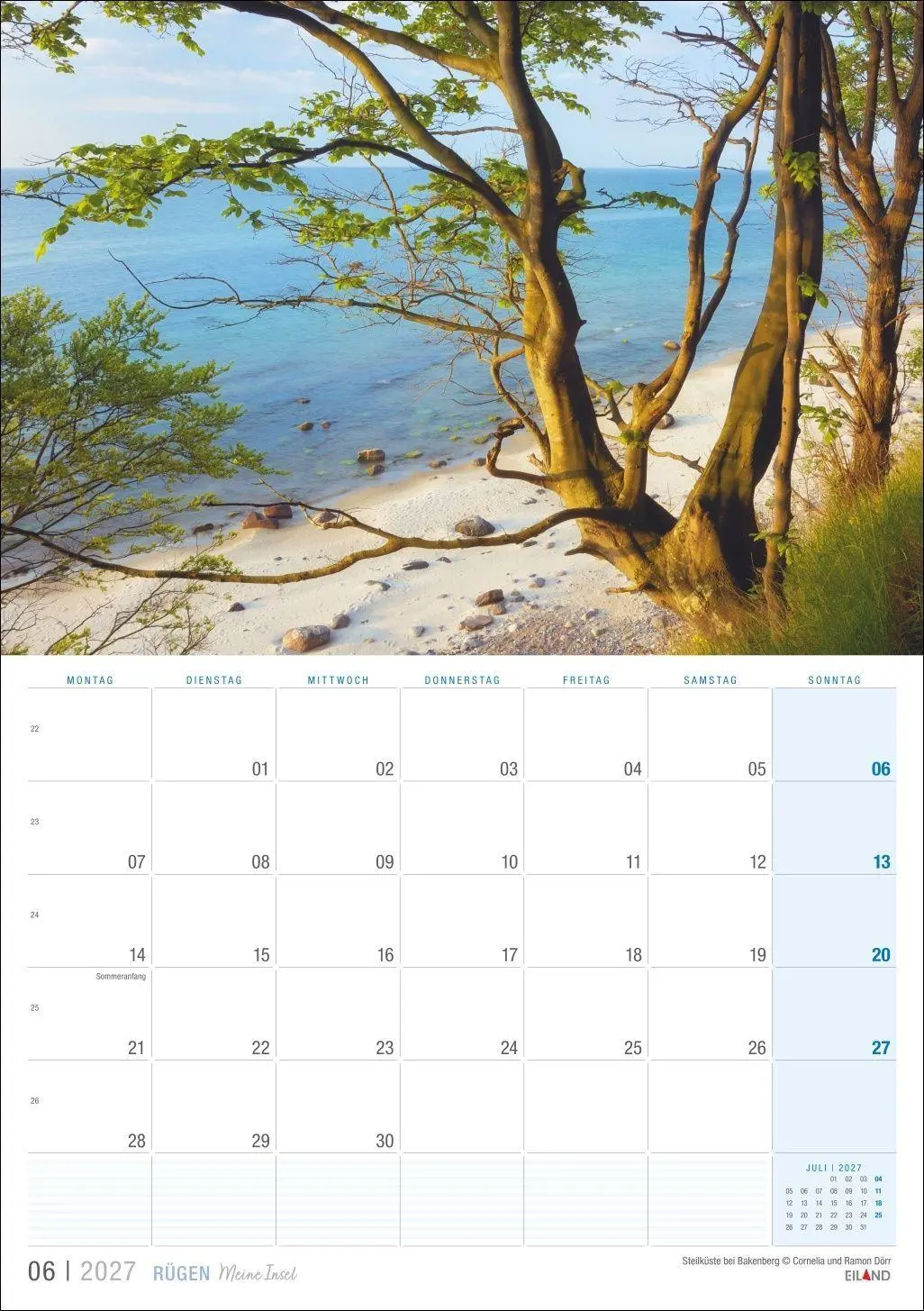 Bild: 9783964024435 | Rügen ...meine Insel Kalender 2027 | Eiland | Kalender | 13 S. | 2027