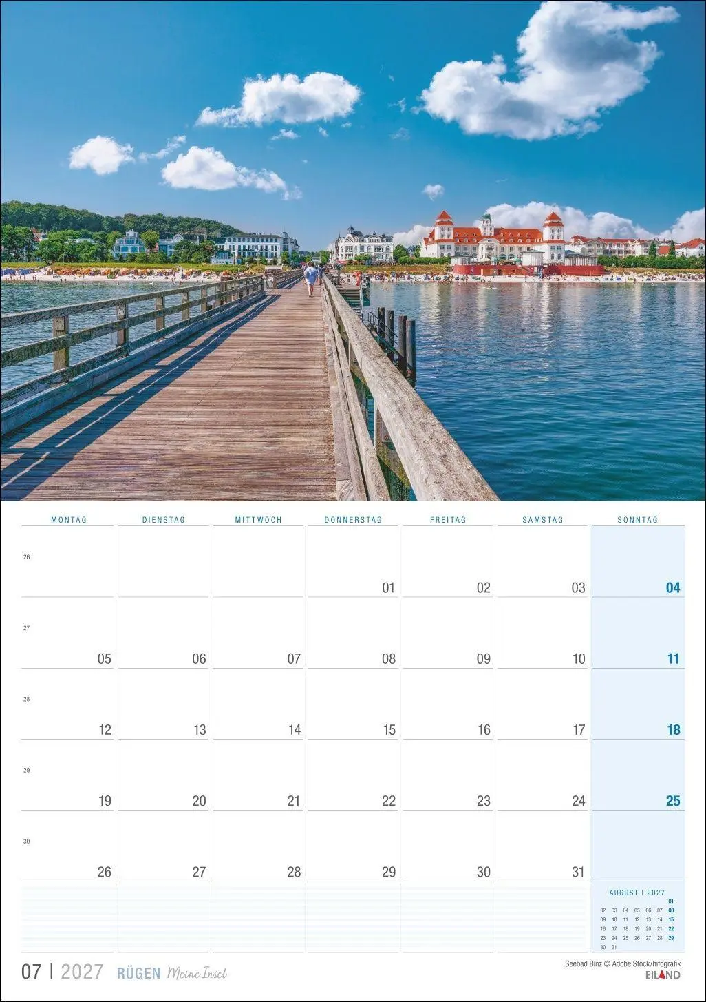 Bild: 9783964024435 | Rügen ...meine Insel Kalender 2027 | Eiland | Kalender | 13 S. | 2027