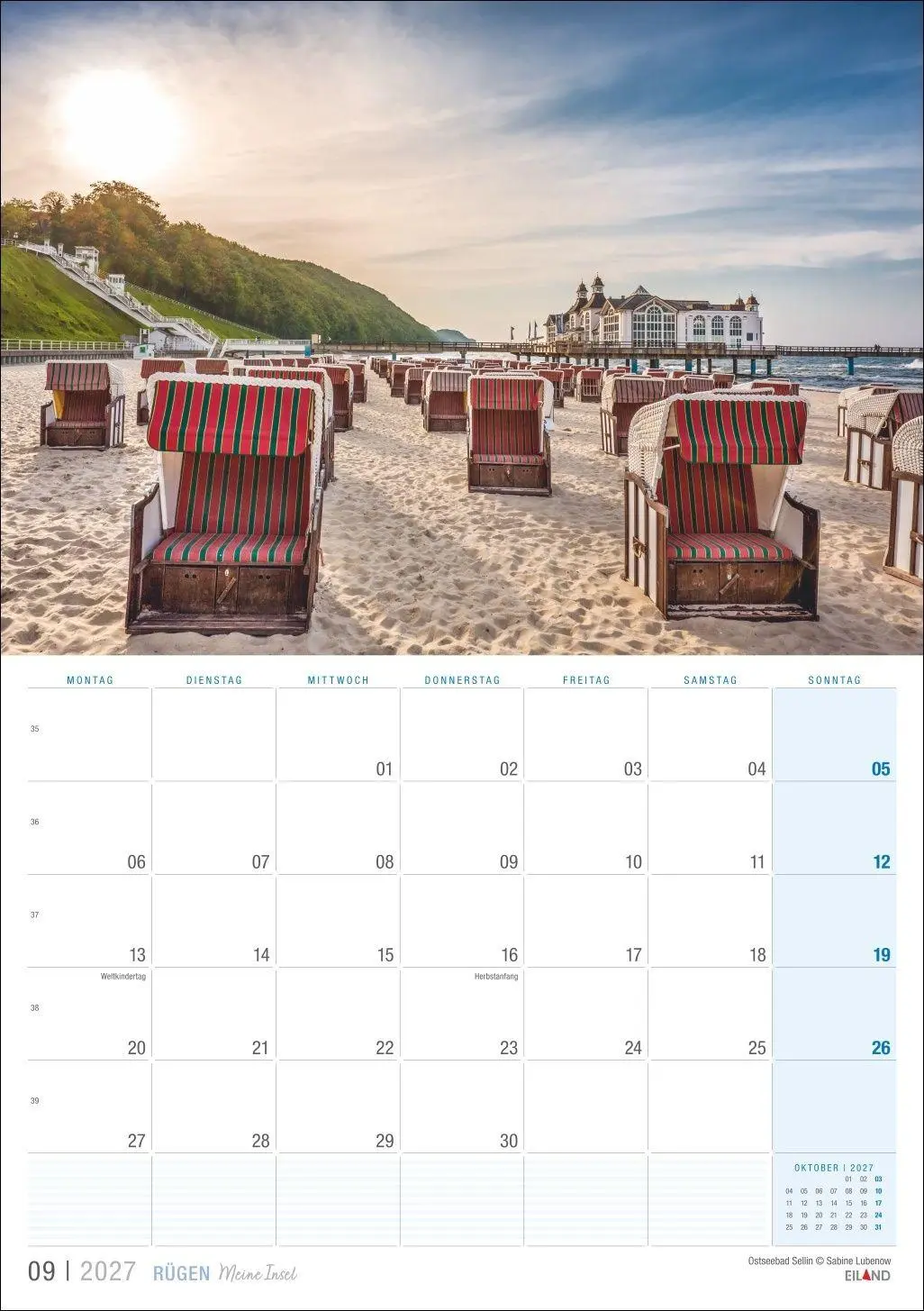 Bild: 9783964024435 | Rügen ...meine Insel Kalender 2027 | Eiland | Kalender | 13 S. | 2027