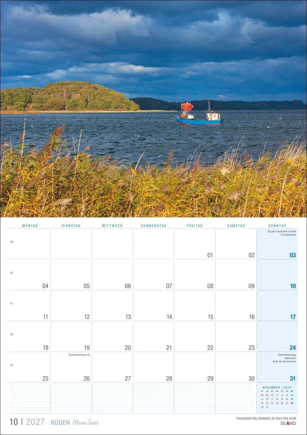 Bild: 9783964024435 | Rügen ...meine Insel Kalender 2027 | Eiland | Kalender | 13 S. | 2027