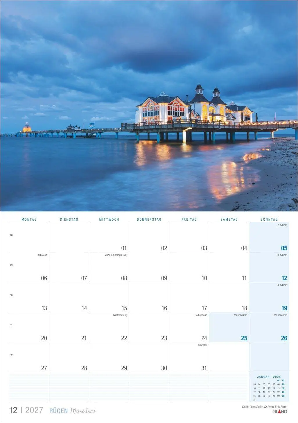 Bild: 9783964024435 | Rügen ...meine Insel Kalender 2027 | Eiland | Kalender | 13 S. | 2027