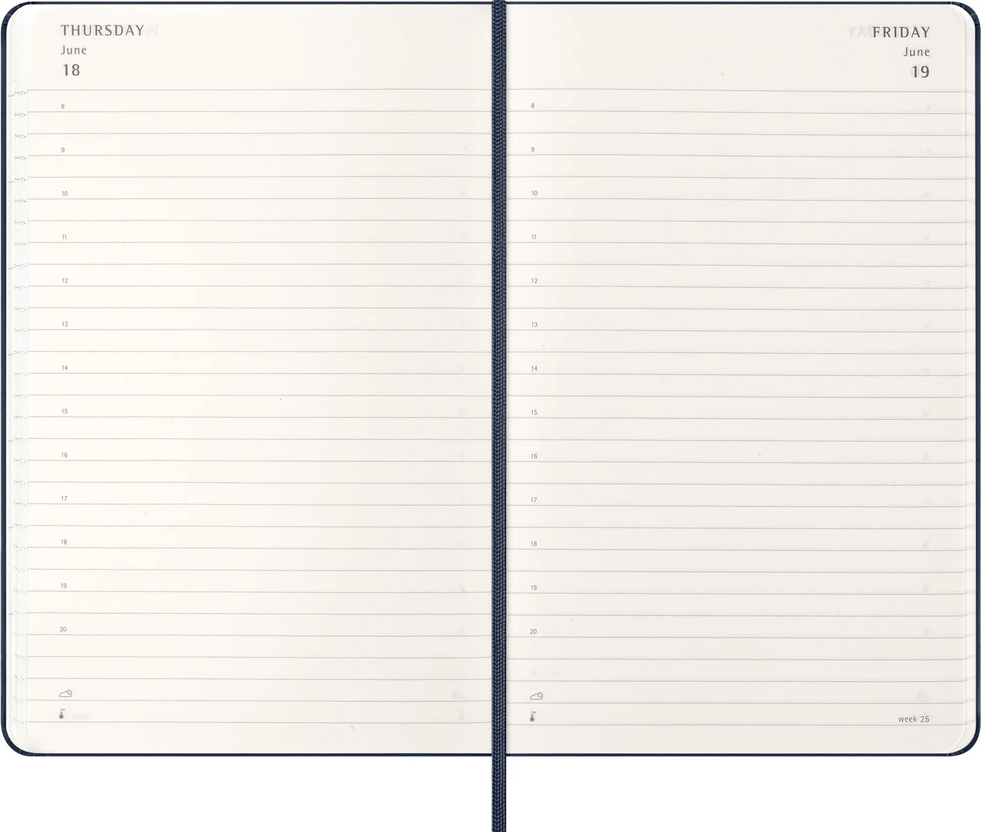 Bild: 8056999274535 | Moleskine 12 Monate Tageskalender 2026, Large/A5, 1 Tag = 1 Seite,...