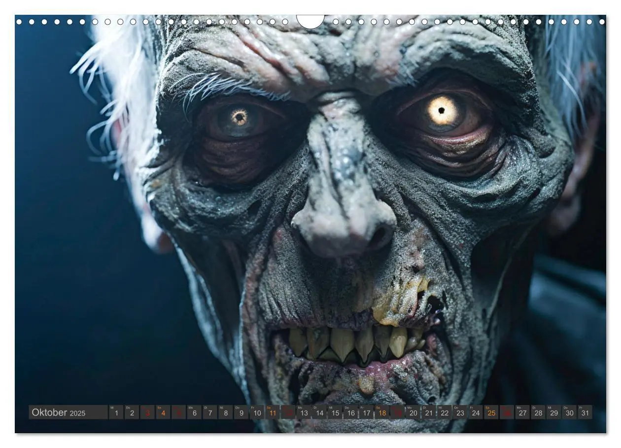 Bild: 9783383884535 | Vampire - Kreaturen der Nacht (Wandkalender 2025 DIN A3 quer),...