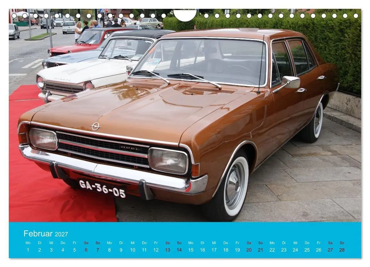 Bild: 9783594374535 | Automobile Geschichte - Opel (Wandkalender 2027 DIN A4 quer),...
