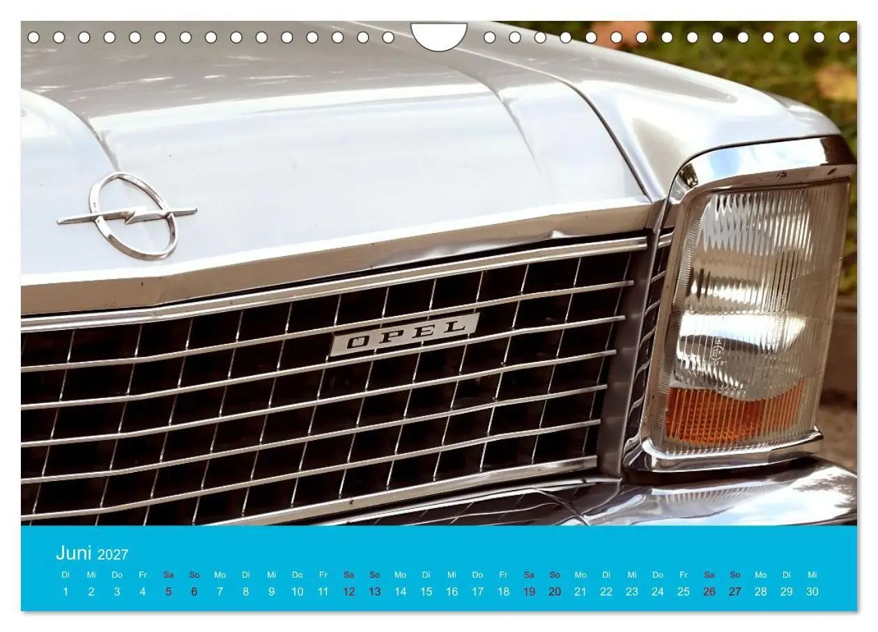 Bild: 9783594374535 | Automobile Geschichte - Opel (Wandkalender 2027 DIN A4 quer),...