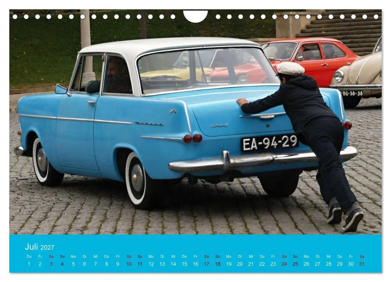 Bild: 9783594374535 | Automobile Geschichte - Opel (Wandkalender 2027 DIN A4 quer),...