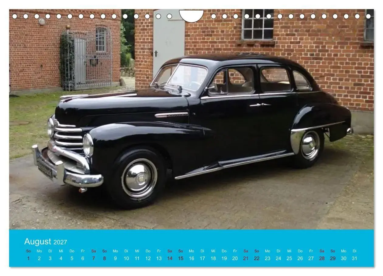 Bild: 9783594374535 | Automobile Geschichte - Opel (Wandkalender 2027 DIN A4 quer),...