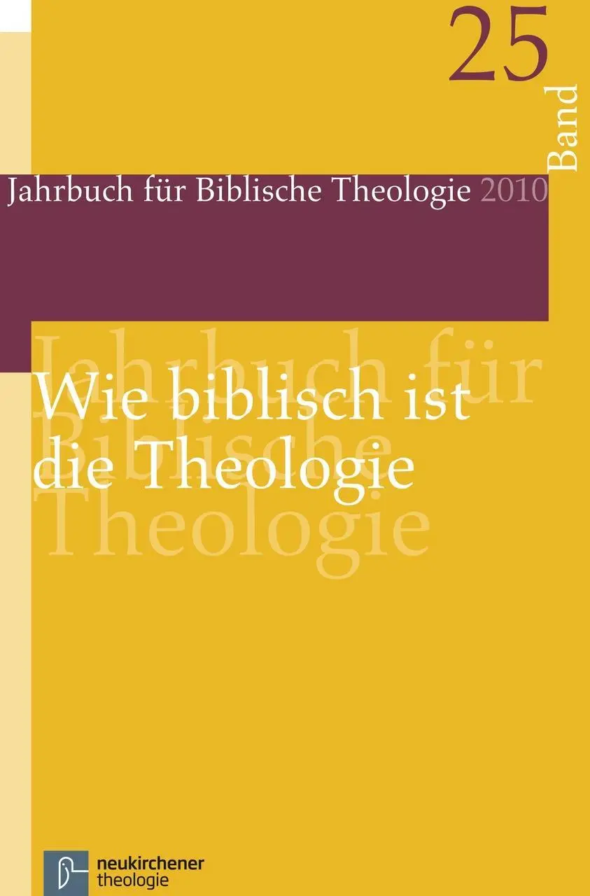 Cover: 9783788724535 | Wie biblisch ist die Theologie? | Fischer | Taschenbuch | 336 S.