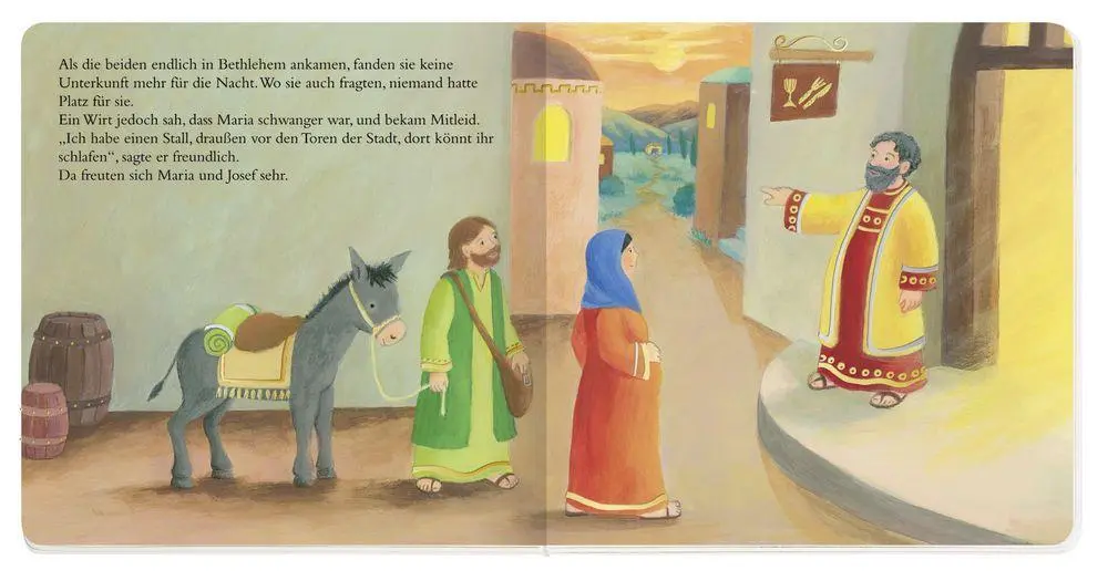 Bild: 9783815754535 | Die Weihnachtsgeschichte | Der kleine Himmelsbote | Astrid Krömer