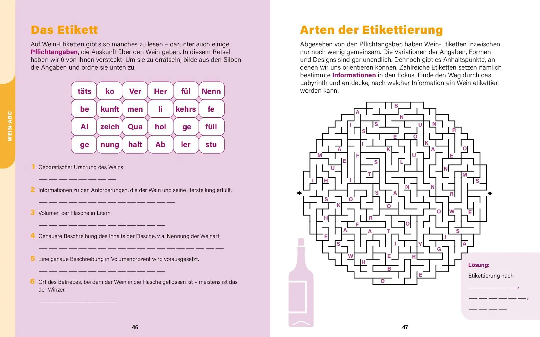 Bild: 9783961284535 | Wein I Wissen in Rätseln | Christina Seibold | Taschenbuch | Deutsch