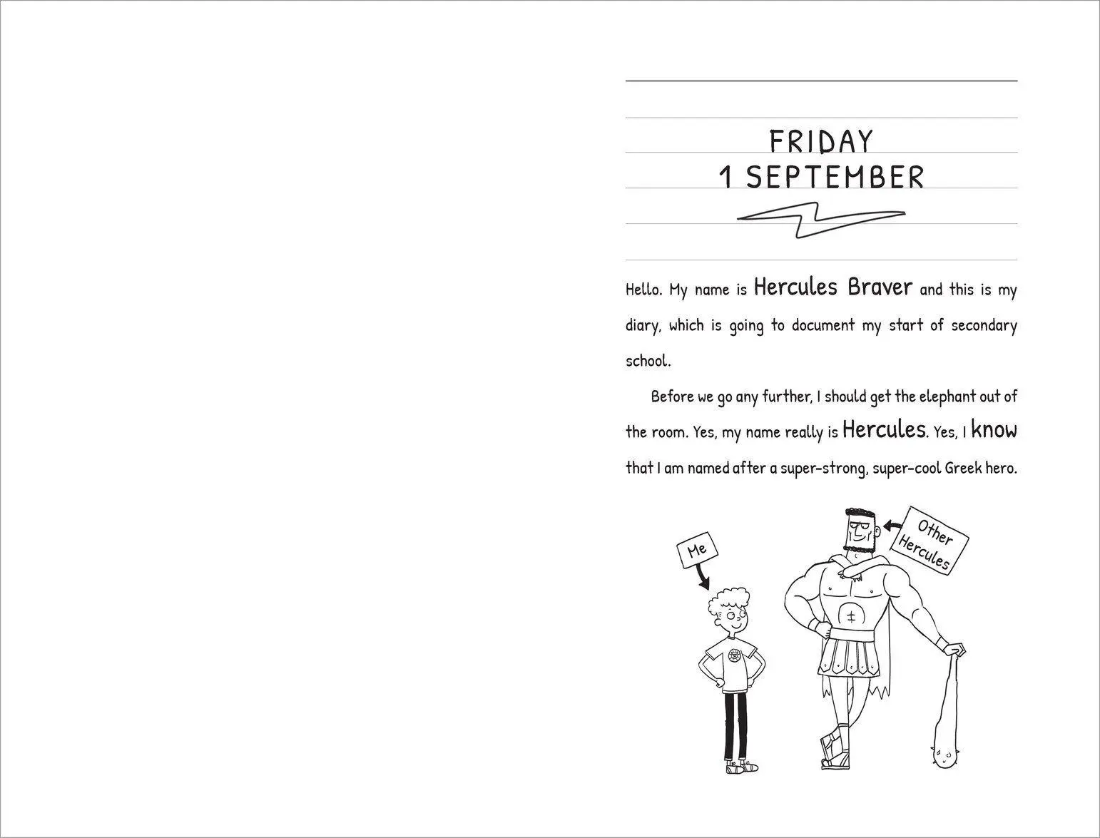 Bild: 9780702324635 | Hercules: The Diary Of A (Sort Of) Hero | Tom Vaughan | Taschenbuch