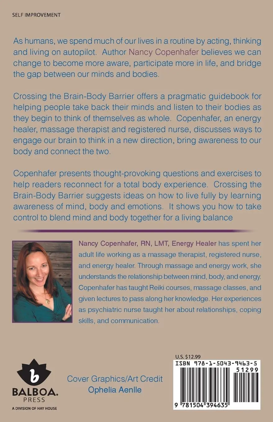 Rückseite: 9781504394635 | Crossing the Brain-Body Barrier | Uniting Mind and Body | Copenhafer