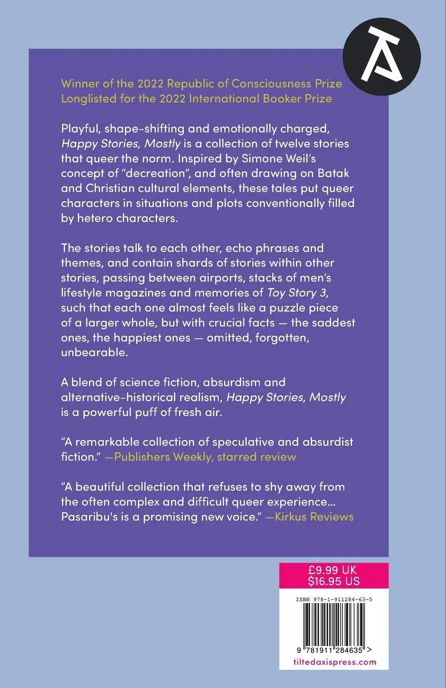 Rückseite: 9781911284635 | Happy Stories, Mostly | Norman Erikson Pasaribu | Taschenbuch | 2021