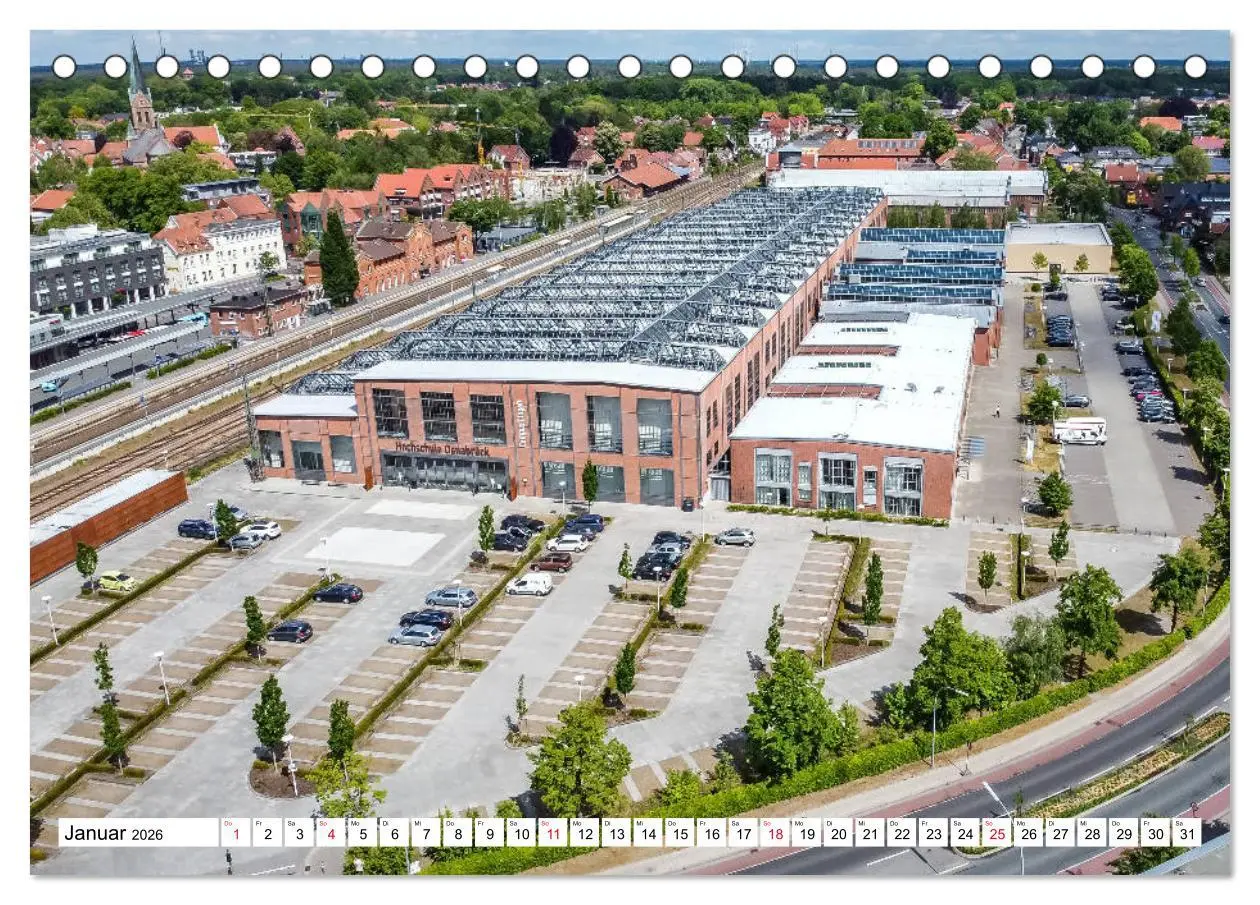 Bild: 9783516144635 | LINGEN an der Ems (Tischkalender 2026 DIN A5 quer), CALVENDO...