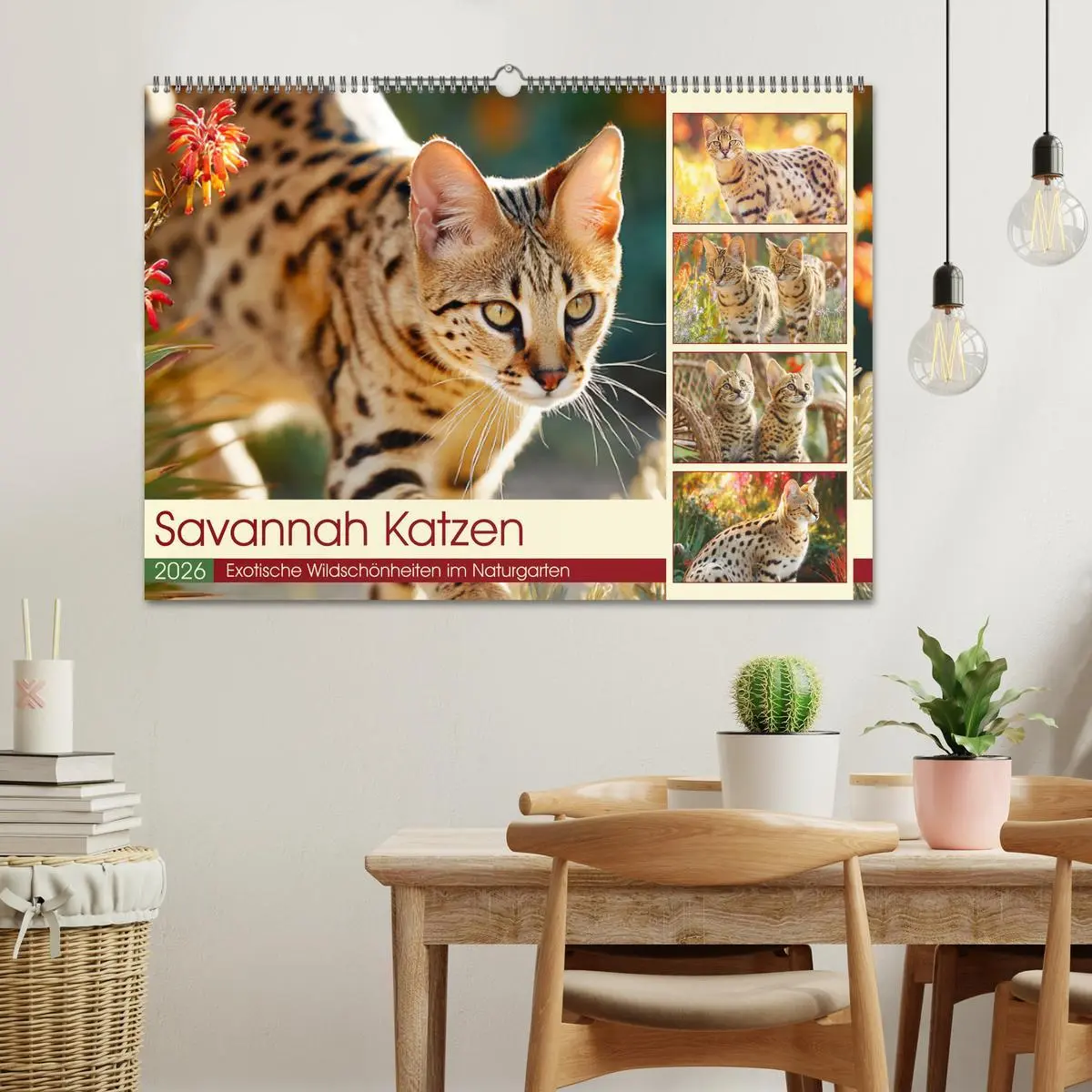 Bild: 9783516214635 | Savannah Katzen. Exotische Wildschönheiten im Naturgarten...