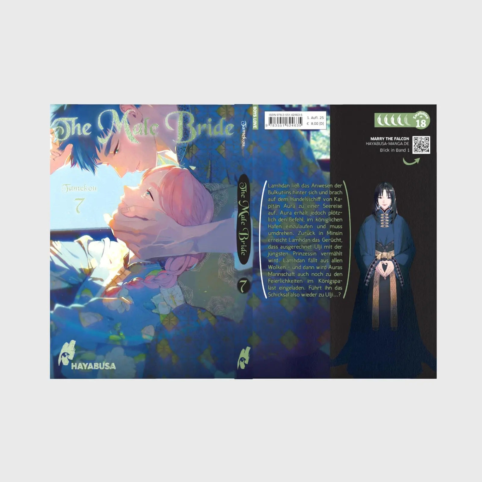 Bild: 9783551624635 | The Male Bride 7 | Hocherotischer Fantasy-Yaoi-Manga ab 18! | Tamekou