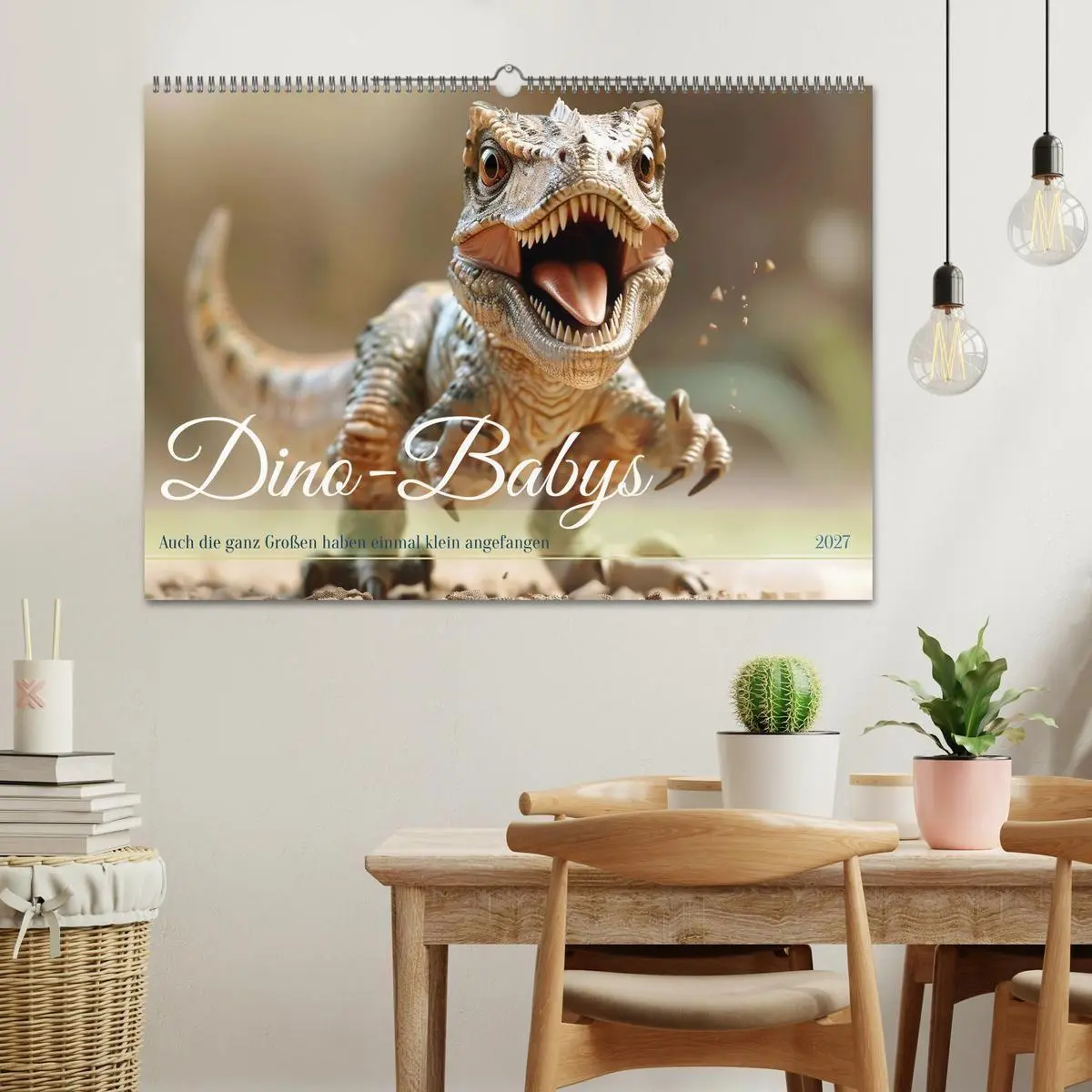 Bild: 9783569164635 | Dino-Babys (Wandkalender 2027 DIN A2 quer), CALVENDO Monatskalender