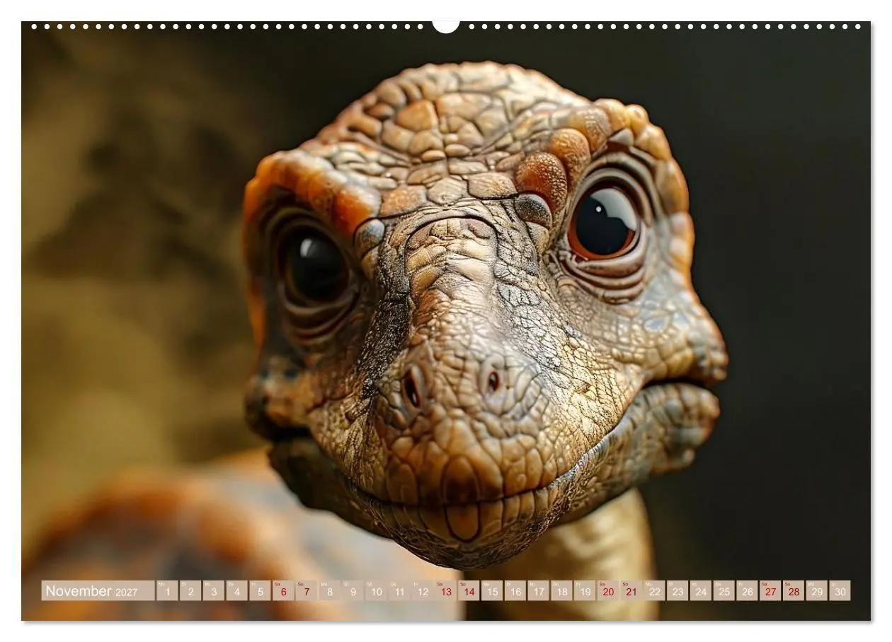 Bild: 9783569164635 | Dino-Babys (Wandkalender 2027 DIN A2 quer), CALVENDO Monatskalender