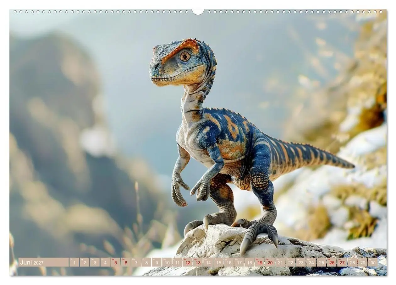 Bild: 9783569164635 | Dino-Babys (Wandkalender 2027 DIN A2 quer), CALVENDO Monatskalender