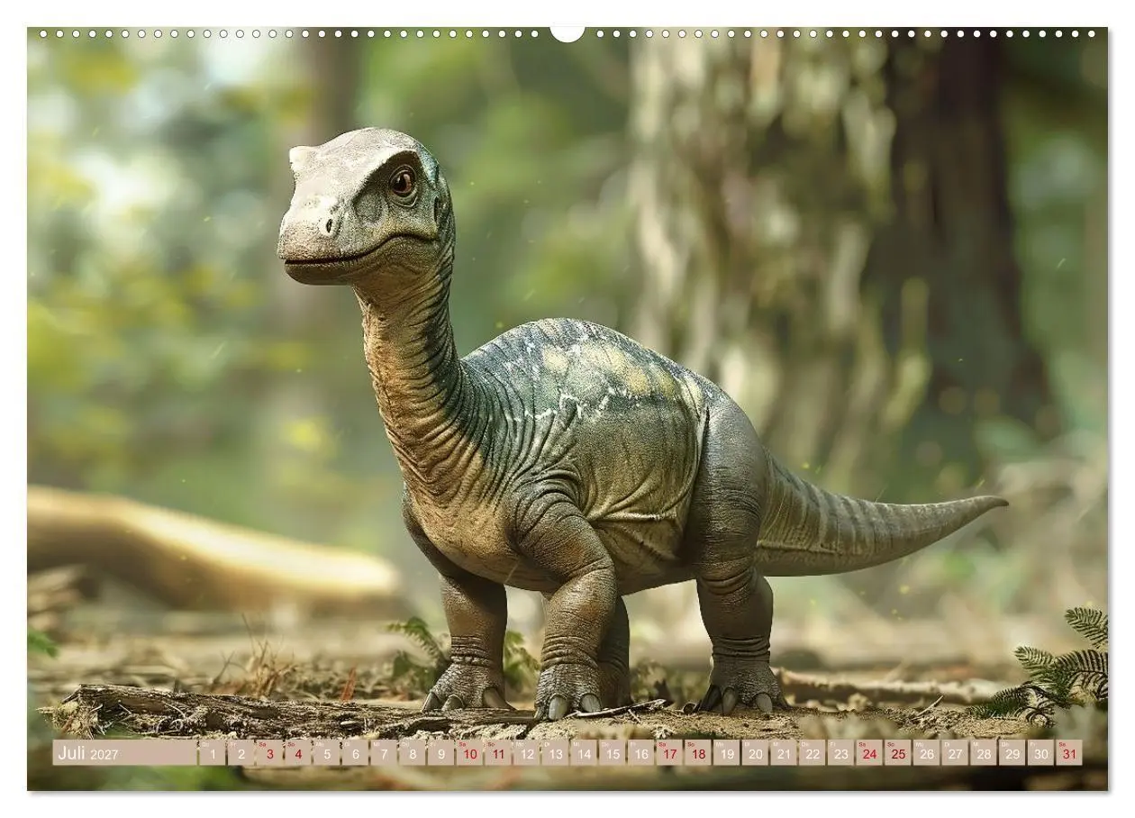 Bild: 9783569164635 | Dino-Babys (Wandkalender 2027 DIN A2 quer), CALVENDO Monatskalender