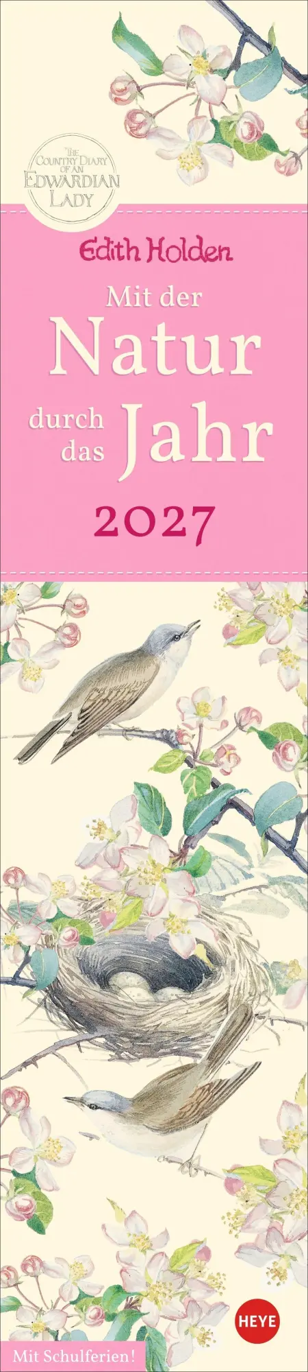 Cover: 9783756414635 | Edith Holden: Mit der Natur durchs Jahr Kalender 2027 | Edith Holden